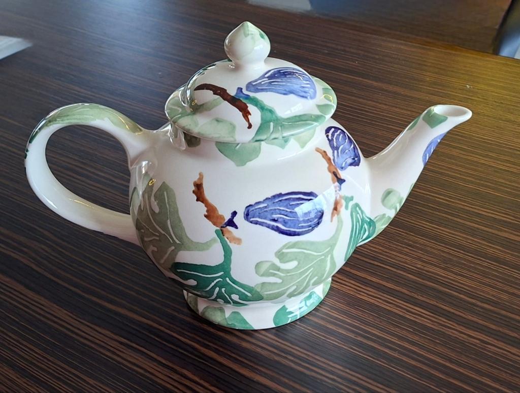 Theepot Emma Bridgewater olives & figs, Overige typen, Ophalen of Verzenden, Zo goed als nieuw, Overige stijlen