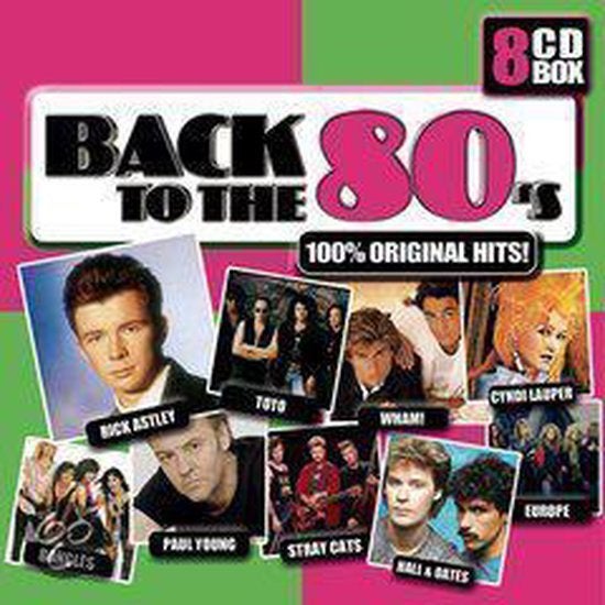 Back to the 80's=8cd box maar cd 3 ontbreekt, Ophalen of Verzenden, Zo goed als nieuw, Pop