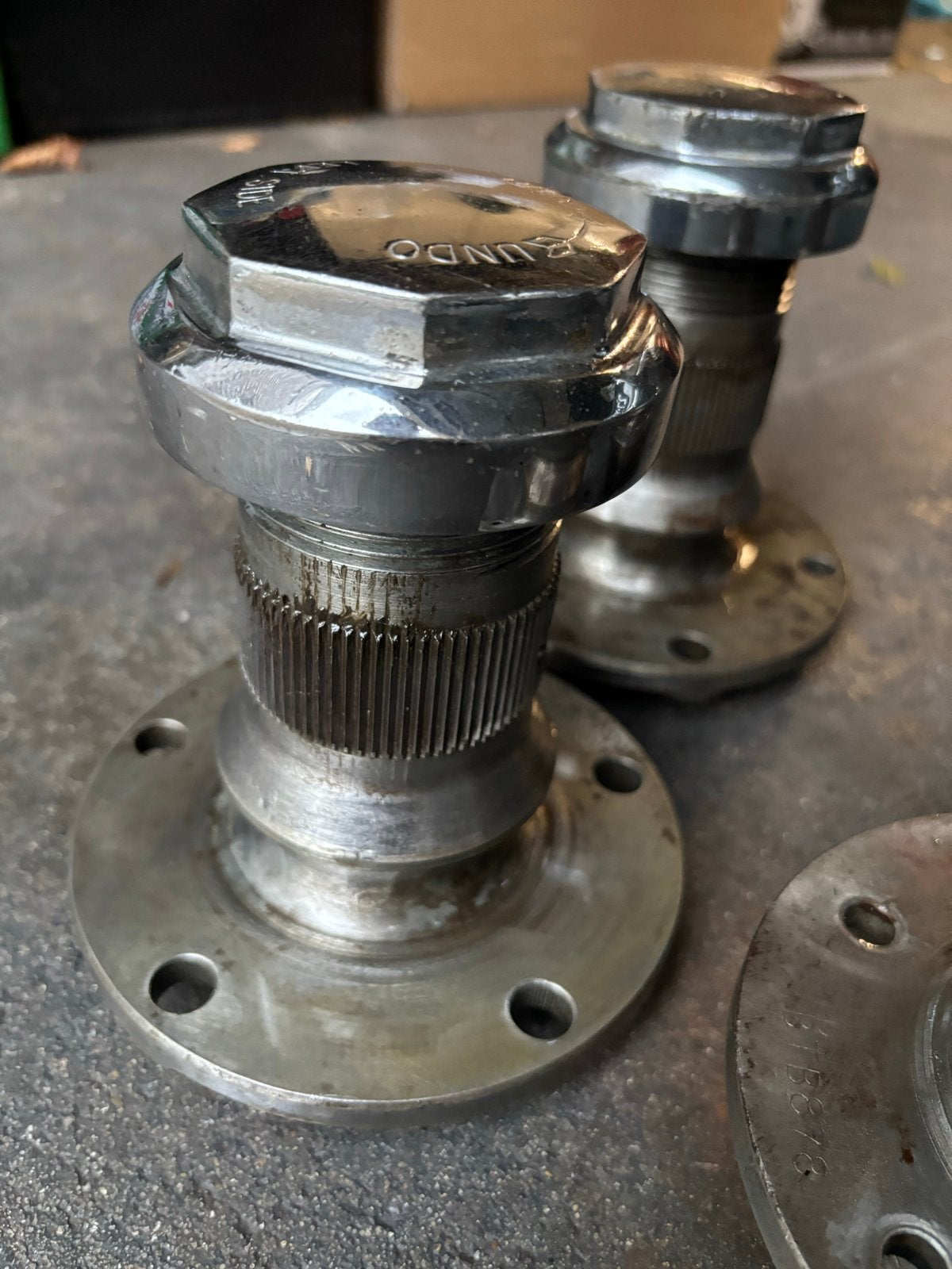 MGA spaakwielen set/ naaf / splines, Ophalen of Verzenden