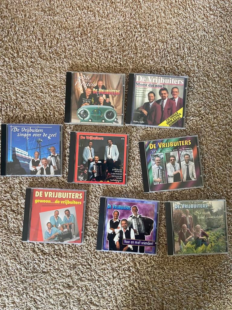 De VRIJBUITERS. 8 originele., Ophalen of Verzenden, Zo goed als nieuw, Disco