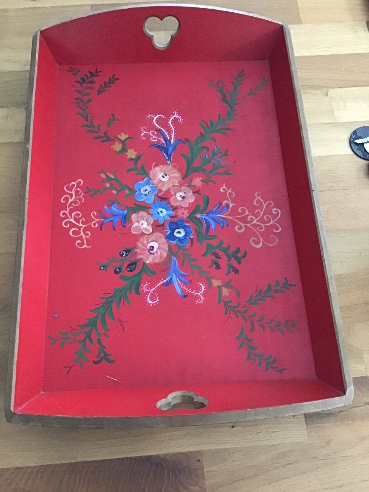 Hindeloopen dienblad € 25, Ophalen, Zo goed als nieuw