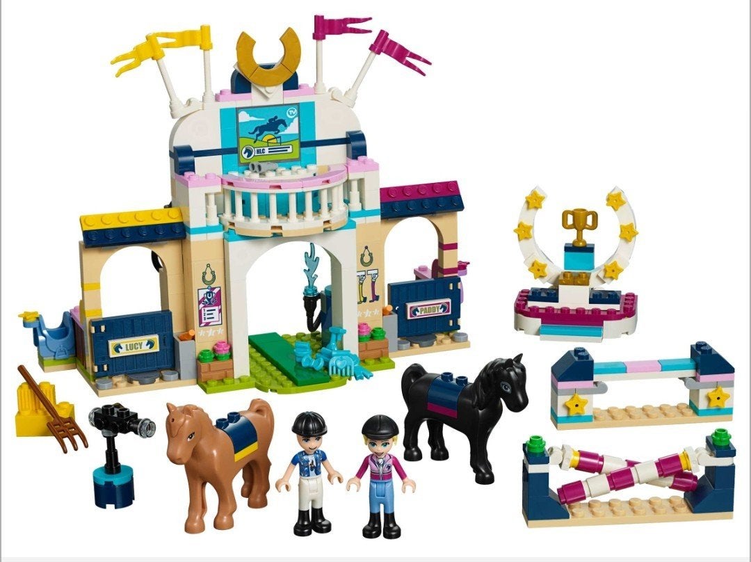 LEGO Friends 41367 Stephanie's Paardrijwedstrijd, Ophalen of Verzenden, Zo goed als nieuw