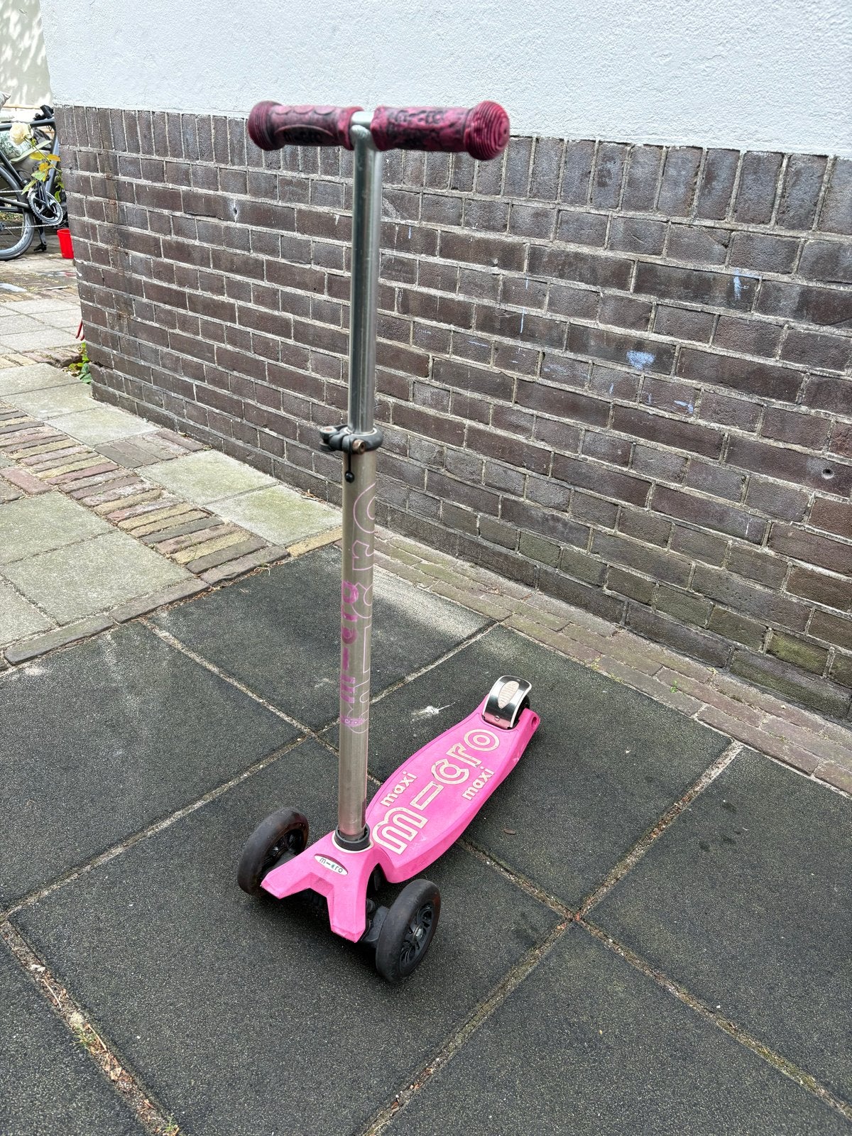Micro Maxi step roze, Fietsen en Brommers, Steps, Ophalen, Gebruikt, Gewone step
