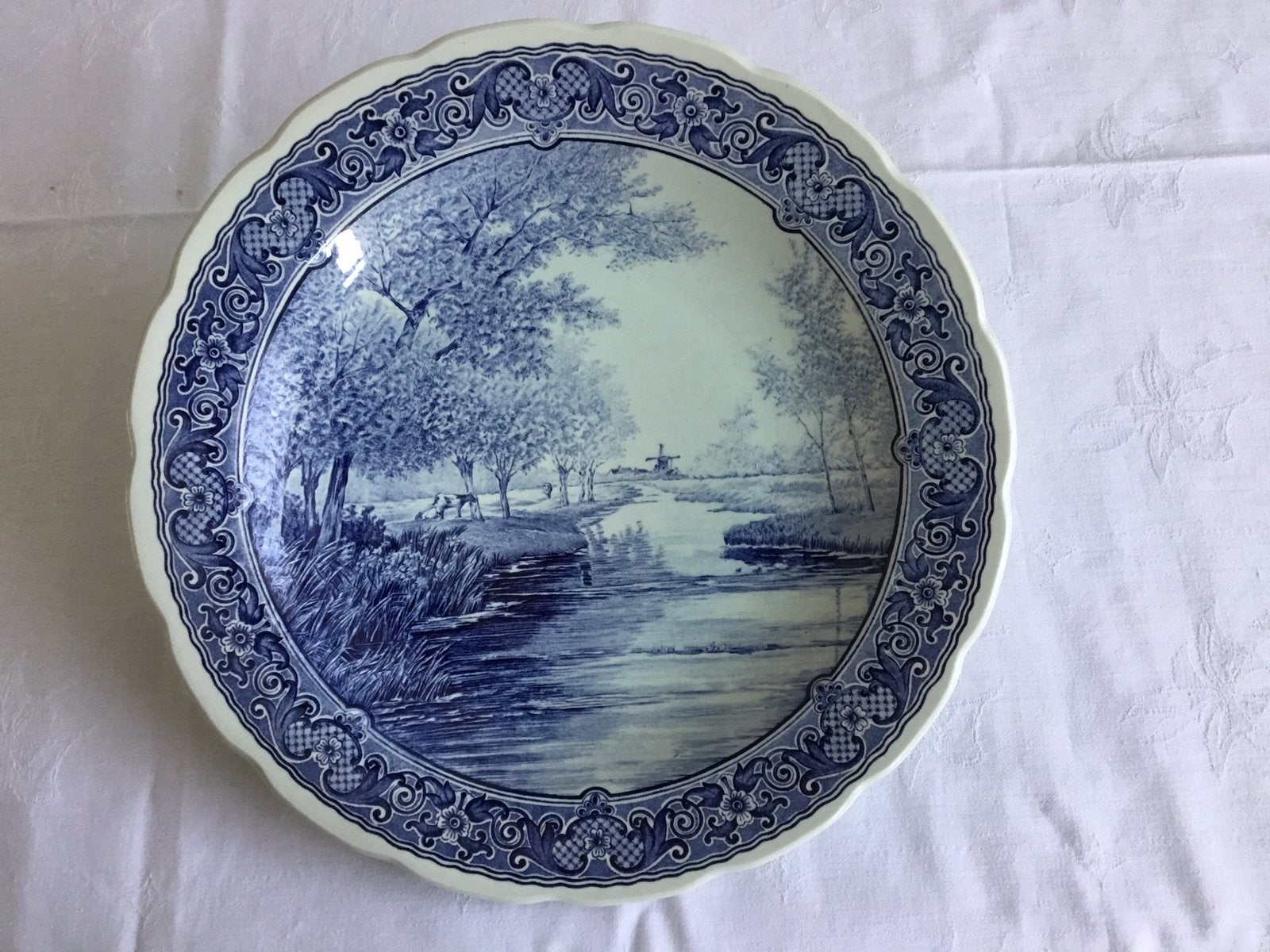 WANDBORD    DELFTS   BLAUW    BOCH, Antiek en Kunst, Antiek | Wandborden en Tegels, Ophalen of Verzenden
