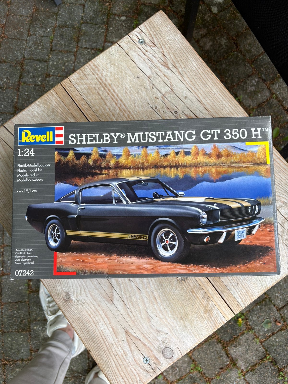Revell 1/24 Shelby mustang GT 350H (ongebouwd), Auto, Revell, Groter dan 1:32, Ophalen of Verzenden