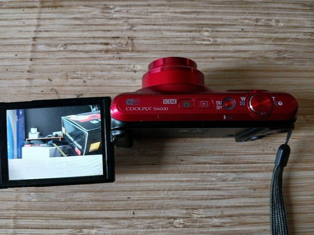 Nikon Coolpix S6600 -  16 MP vlogcamera., 16 megapixels, Ophalen of Verzenden, Compactcamera, Nikon