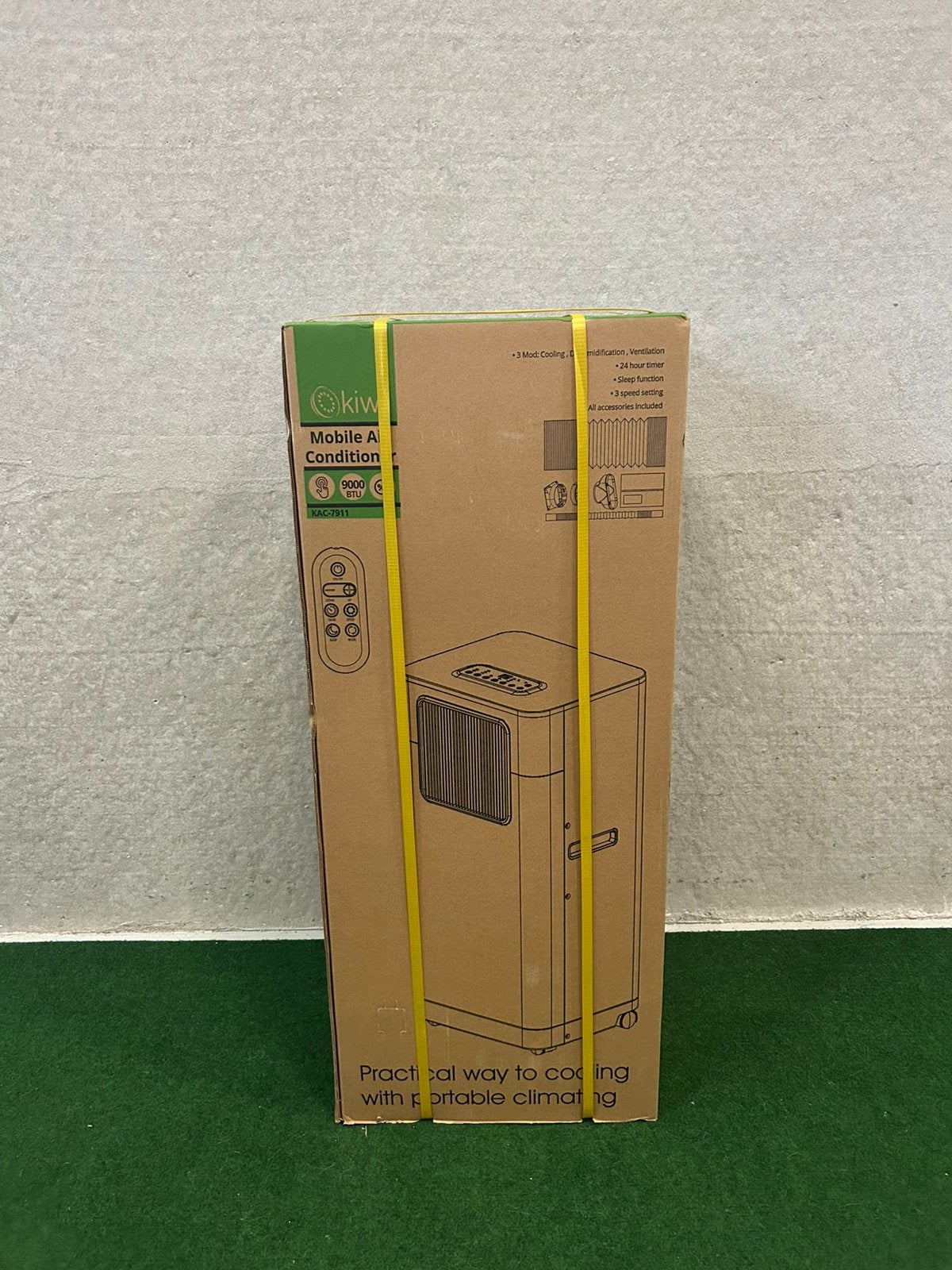 Nieuwe Kiwi KAC-7911 mobiele airco units met afstandsbedieng, Ophalen, Kiwi, Kiwi, Ventileren