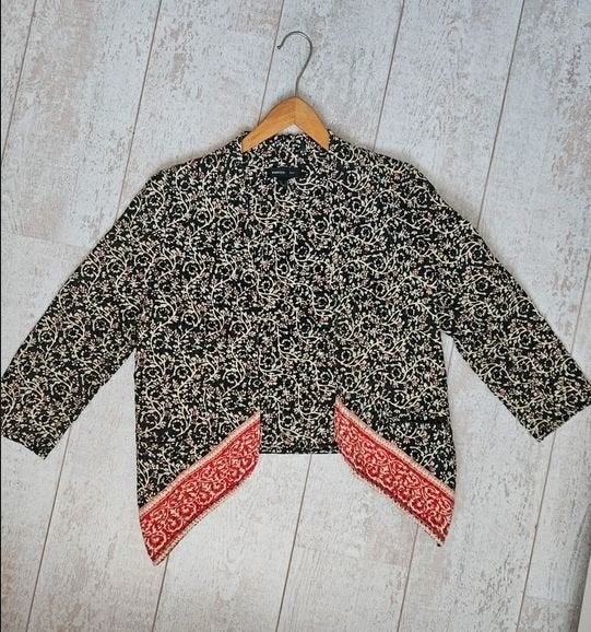 Mango boho quilted blazer, Maat 38/40 (M), Mango, Zwart, Ophalen of Verzenden
