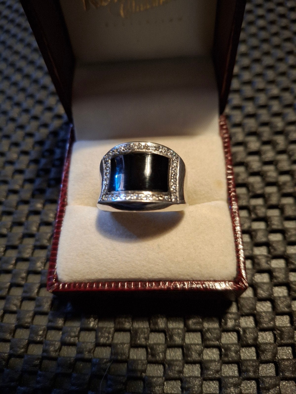 zilveren ring  ringmaat 16mm, Ophalen of Verzenden