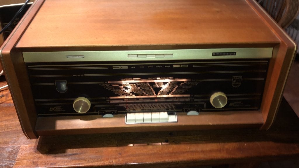 PHILIPS BUIZENRADIO TYPE B6X23A/01  JAAR 1962/1963, Ophalen of Verzenden