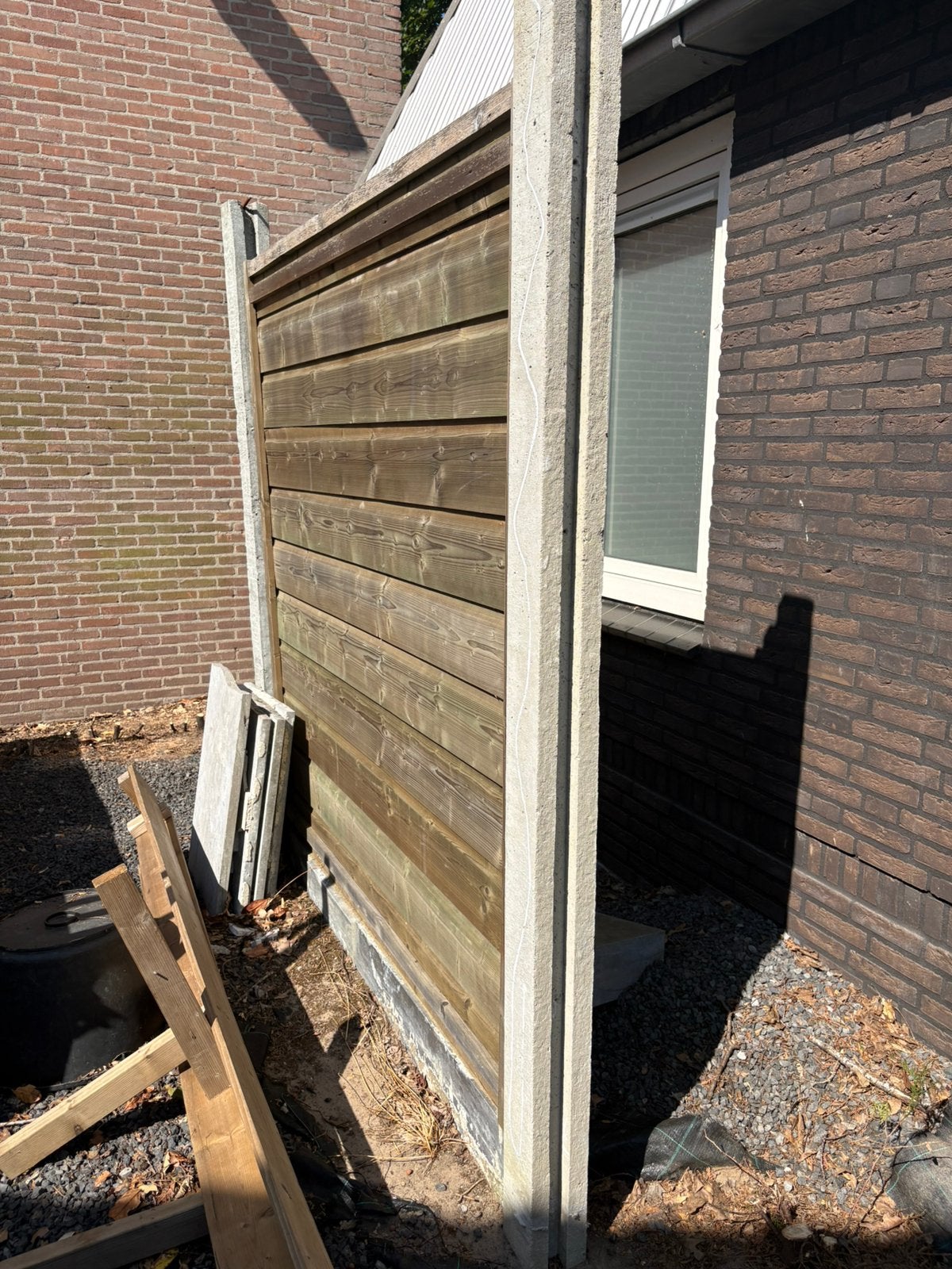 Schutting, Ophalen, Minder dan 3 meter, Hout, 1 tot 2 meter
