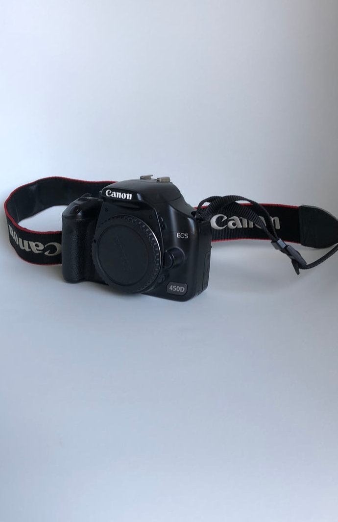 Body camera Canon 450D, Ophalen of Verzenden, Gebruikt, Canon, Geen optische zoom