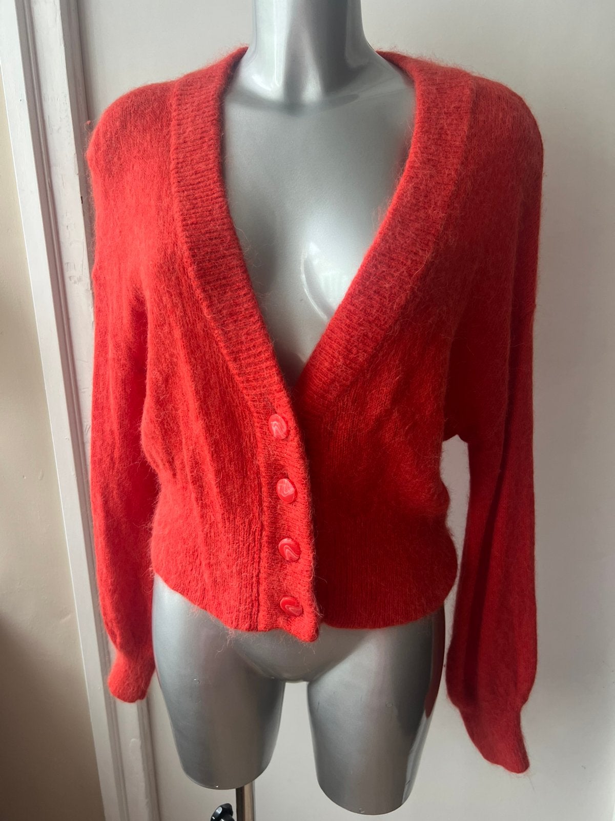 Dante 6 prachtig koraal rood vest maat L Jessy alpaca wol, Ophalen of Verzenden, Nieuw, Maat 42/44 (L), Rood