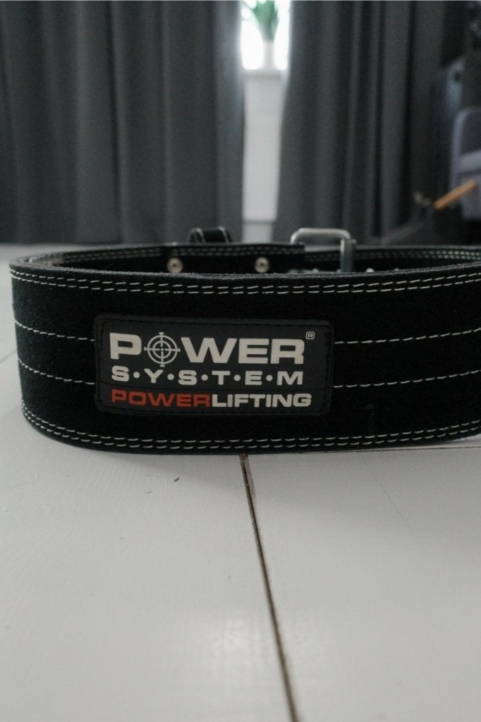 Power System Powerlifting Belt – Leather/Suede, Ophalen of Verzenden, Gebruikt, Overige typen