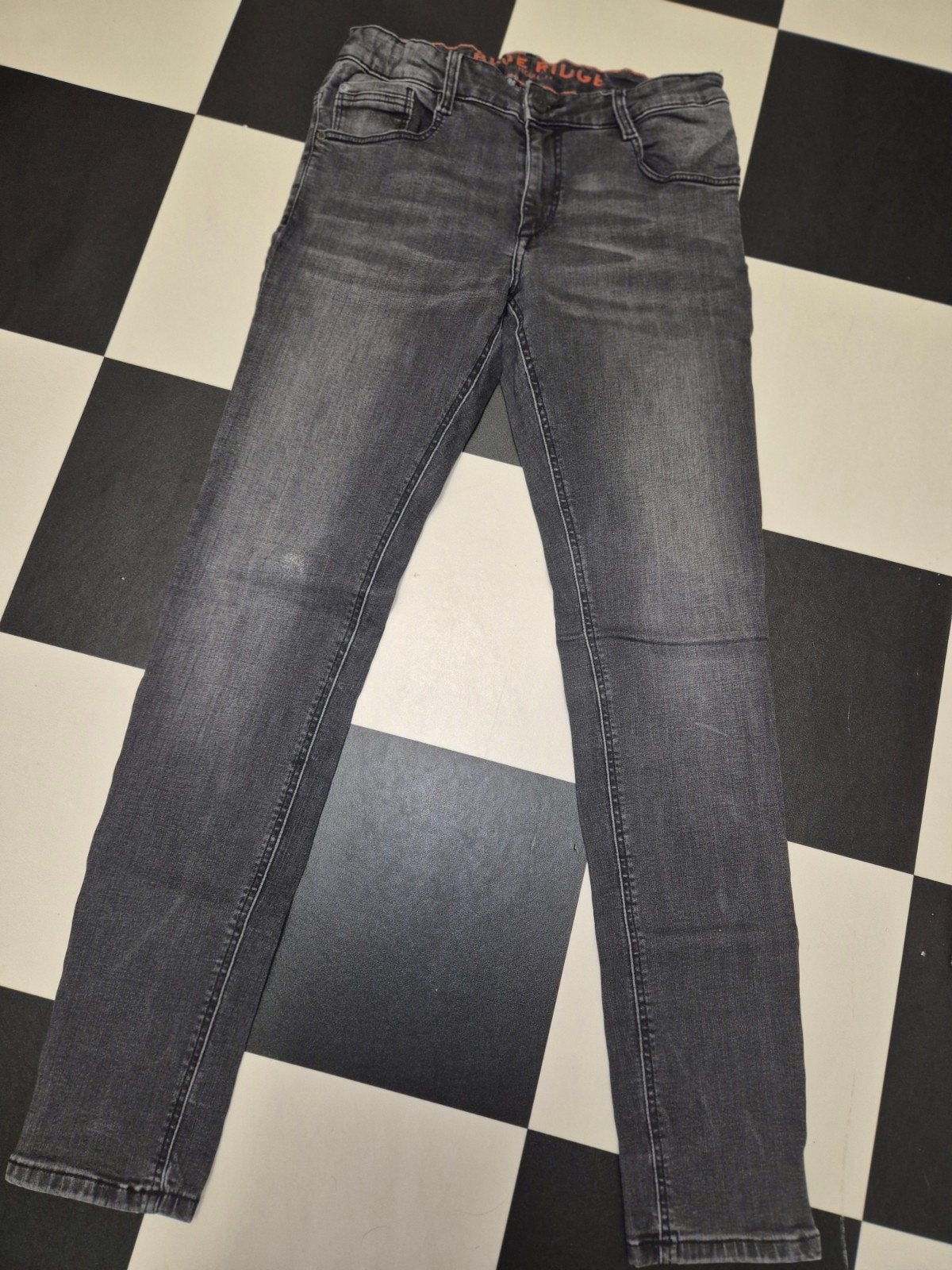 Stoere grijze jeans maat 164, Kinderen en Baby's, Kinderkleding | Maat 164, Broek, Gebruikt, Jongen of Meisje, Ophalen of Verzenden