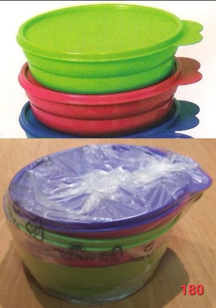 Tupperware Regenboog schaaltjesset 500ml (+ bundel kado), Overige kleuren, 500 ml, Nieuw, Ophalen of Verzenden