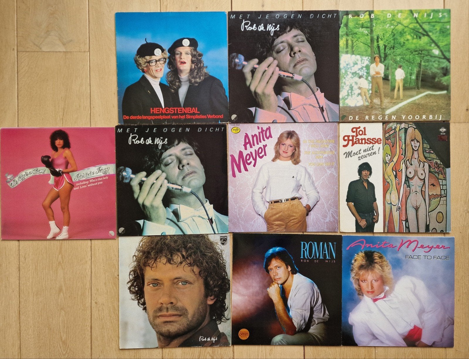 Lp's platen Rob de Nijs Anita Meyer Patricia Pay Tol Hansse, Ophalen of Verzenden, Gebruikt, 12 inch, Levenslied of Smartlap
