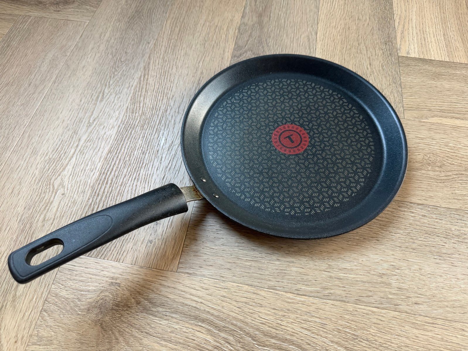 Tefal pannenkoekenpan - Zo goed als nieuw, Pannenkoekenpan, Overige materialen, Tefal, Antiaanbaklaag