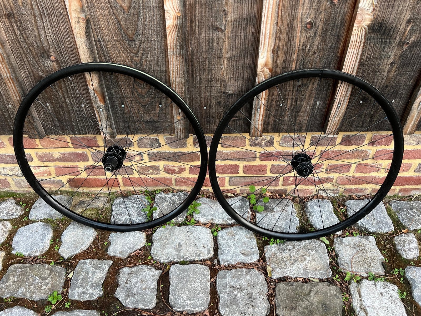 Giant PX2 disc wheelset, Gebruikt, Aluminium, Racefiets, Ophalen