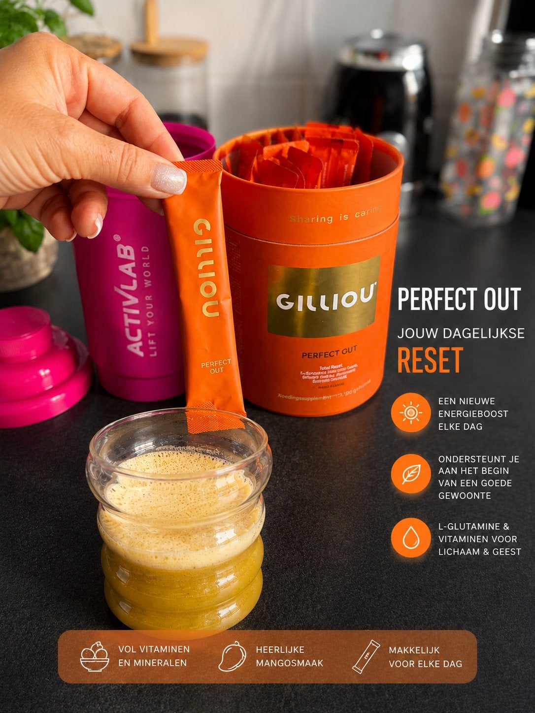 Perfect Gut: Ondersteuning voor gezonde darmen, Ophalen of Verzenden, Nieuw, Poeder of Drank