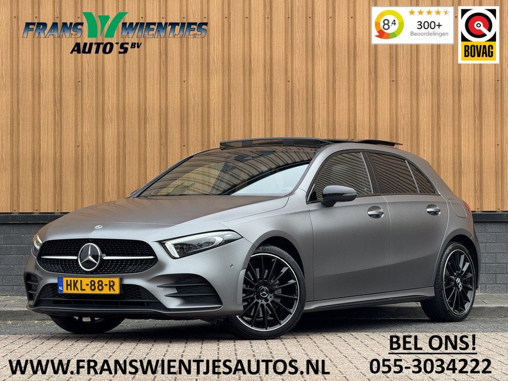 Mercedes-Benz A-Klasse 250 e Premium Plus | Grafietgrijs Man, Auto's, Mercedes-Benz, Bedrijf, Te koop, A-Klasse, ABS, Achteruitrijcamera