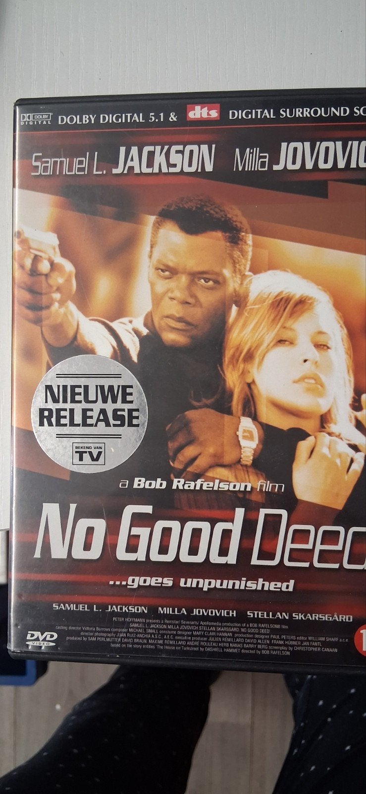 No Good Deed - Samuel L. Jackson DVD, Vanaf 16 jaar, Ophalen of Verzenden, Detective en Krimi, Gebruikt