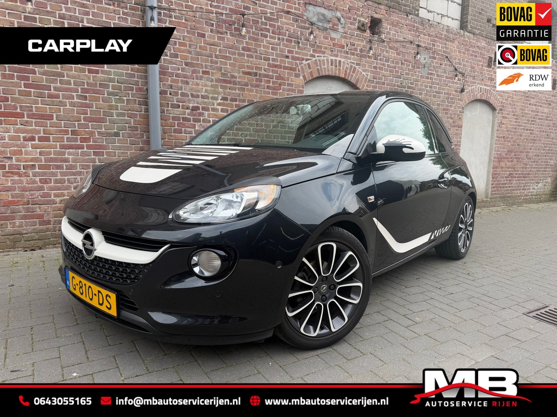 Opel ADAM 1.0 Turbo Glam Favourite, Auto's, Voorwielaandrijving, ADAM, 1041 kg, 4 stoelen