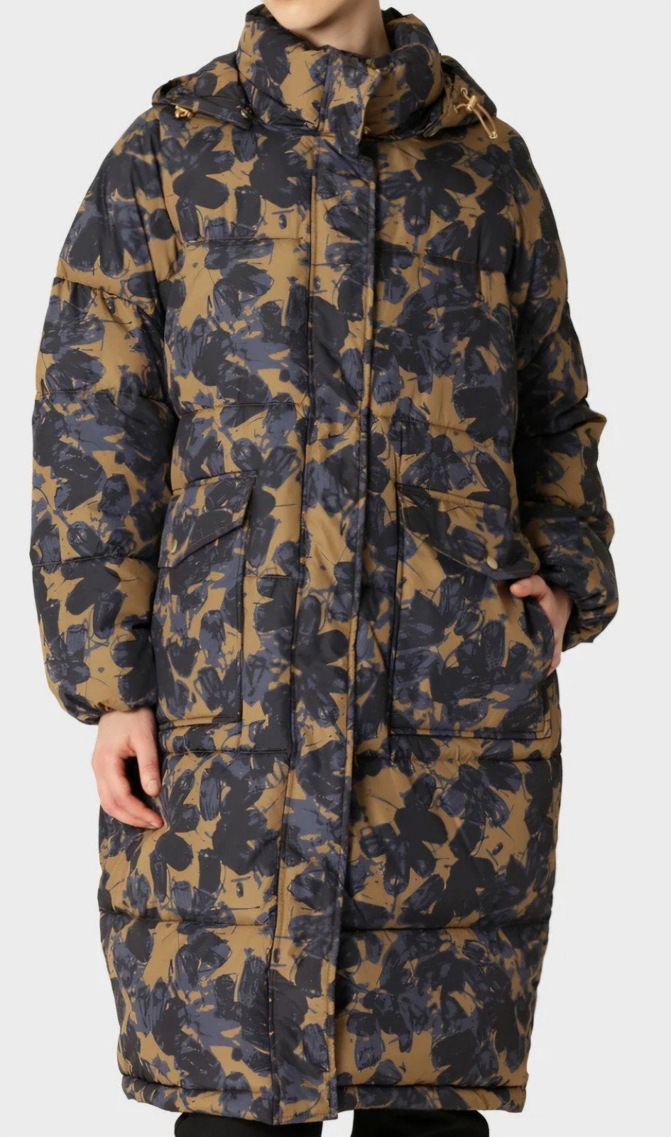 ILSE JACOBSEN NIEUWE Lange Winterjas PEPPYO6P M/L Butterfly, Ophalen, Blauw, Maat 42/44 (L), Nieuw