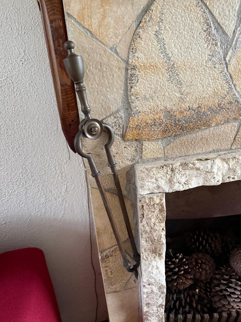 Koperen openhaard tang, Ophalen of Verzenden