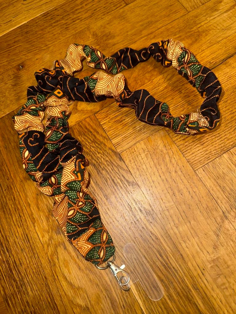 Batik telefoonkoord/sleutelhanger/keycord elastisch nieuw, Ophalen of Verzenden, Nieuw
