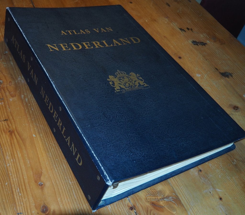 Atlas van Nederland 1963-1977 - 1e editie, Stichting Wetenschappelijke Atlas van Nederland, Overige atlassen, 1800 tot 2000, Nederland