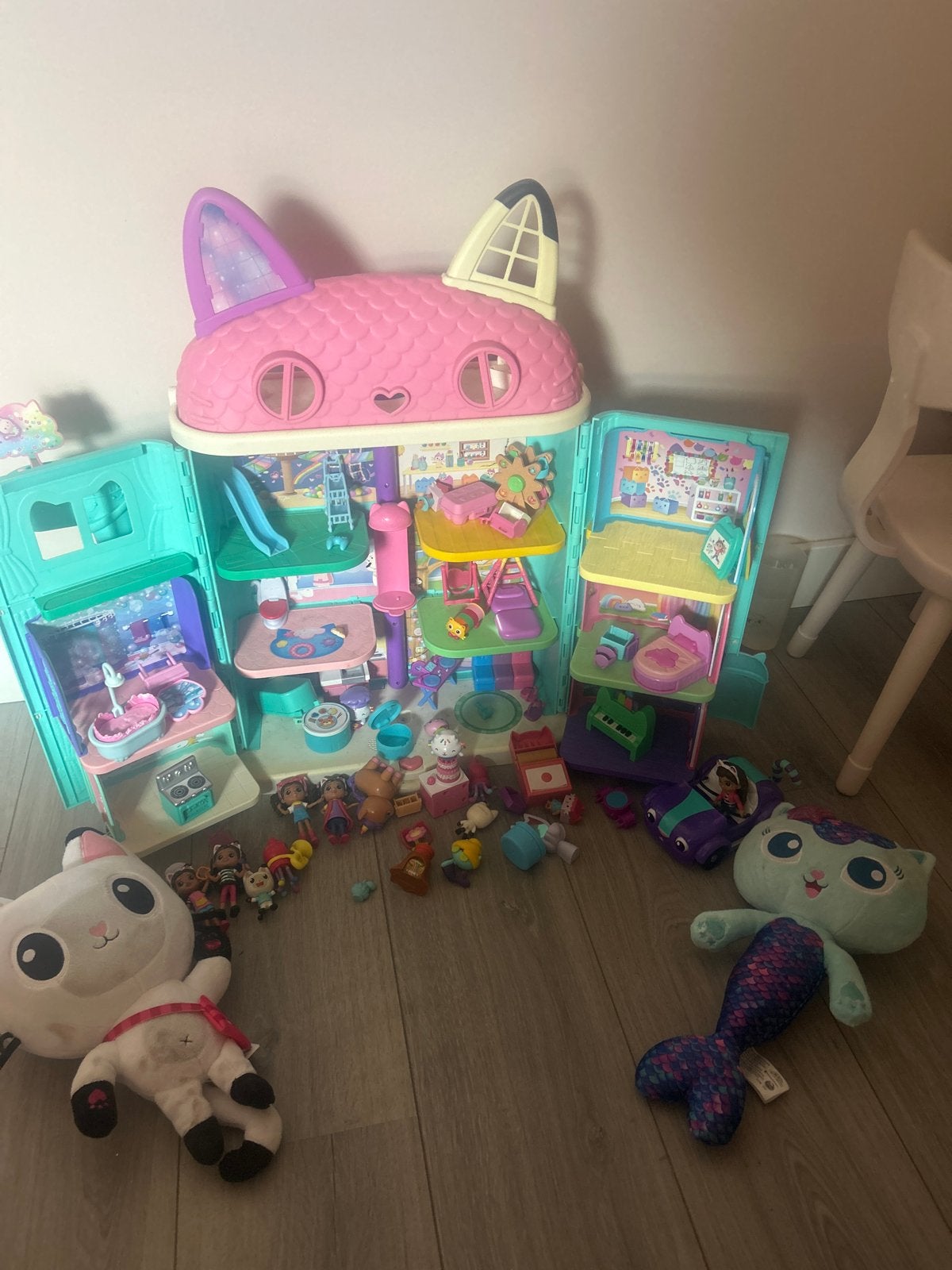 Gabby poppenhuis compleet, Ophalen, Zo goed als nieuw, Poppenhuis