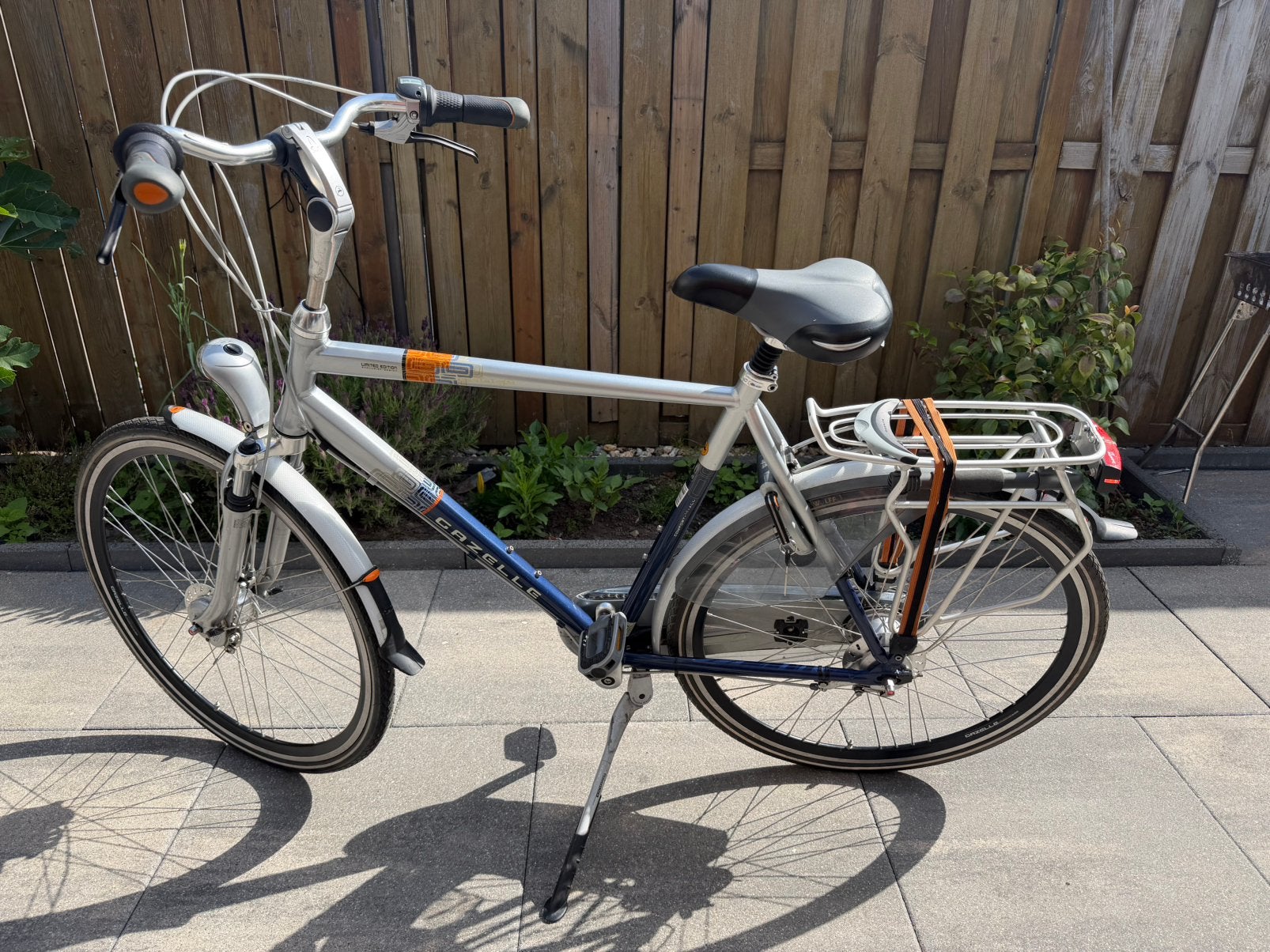 Gazelle Orange Topstaat, Fietsen en Brommers, Fietsen | Heren | Herenfietsen, Ophalen, Zo goed als nieuw, Gazelle, Versnellingen