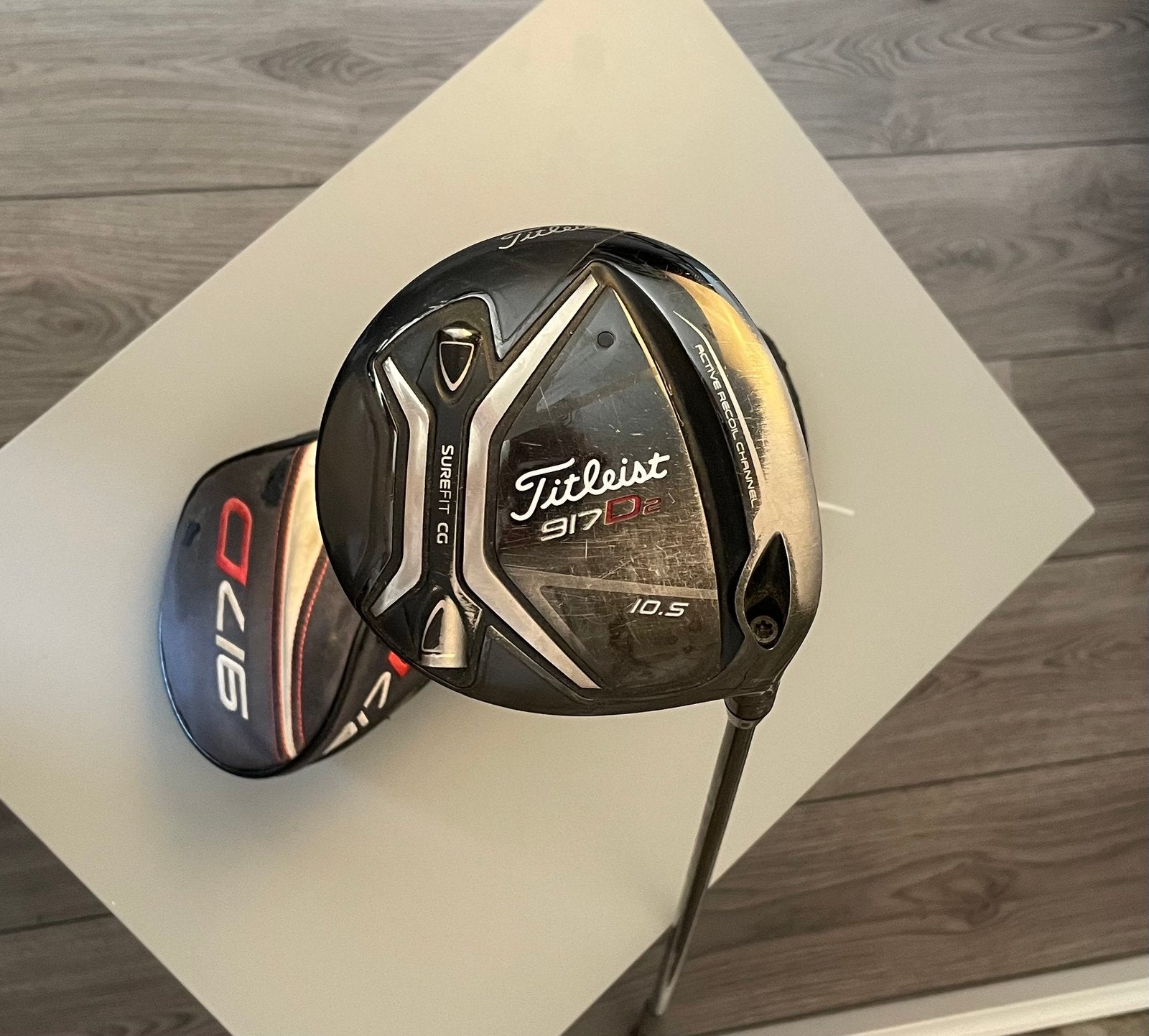 Titleist 917D Driver 10.5 | Stiff Flex | Incl. Headcover, Ophalen of Verzenden, Zo goed als nieuw, Club, Overige merken