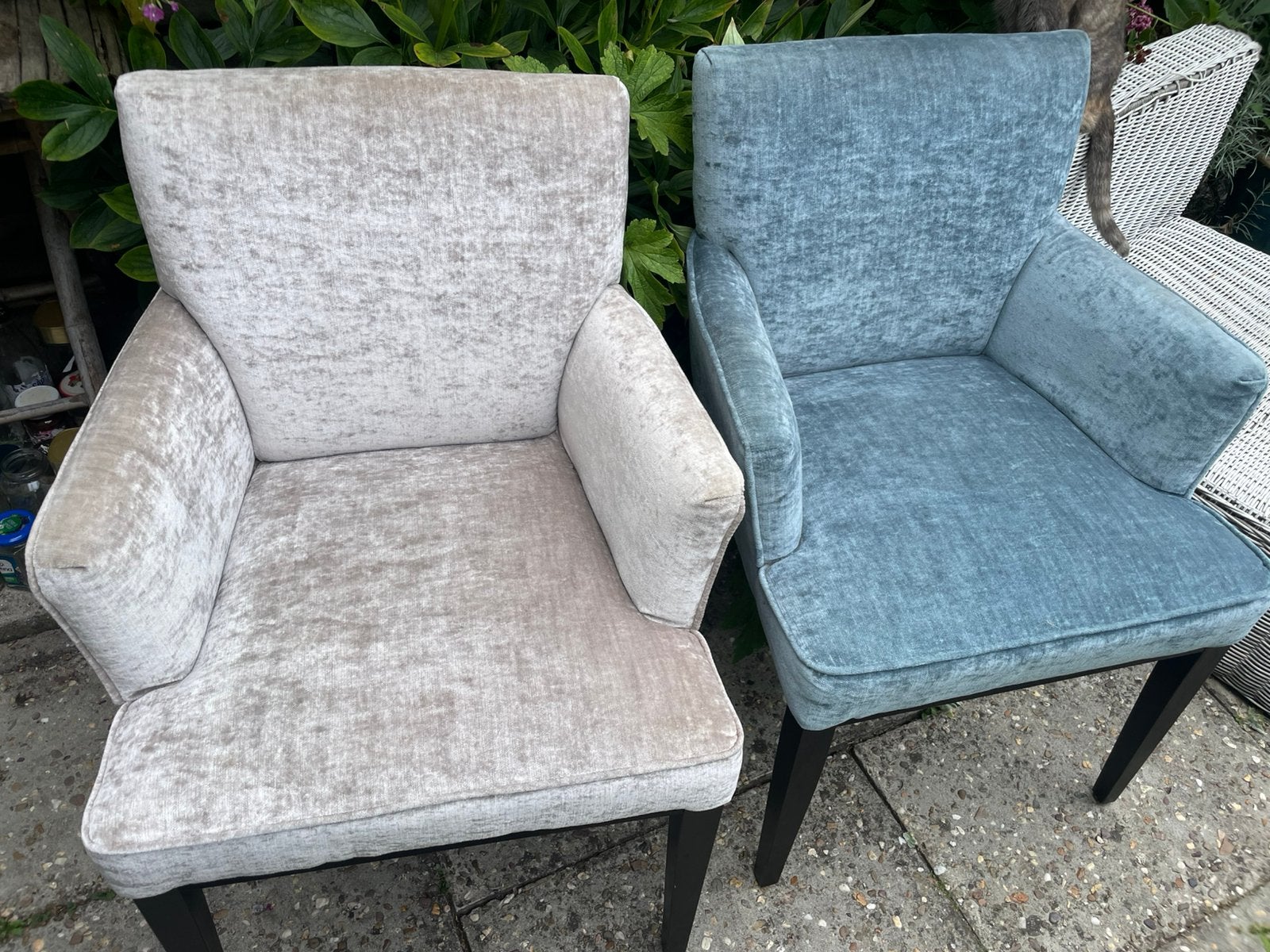 Doe een bod, moeten weg: merk K&C (Keijser & Co), Huis en Inrichting, Fauteuils, Ophalen, Gebruikt, Minder dan 75 cm, Stof