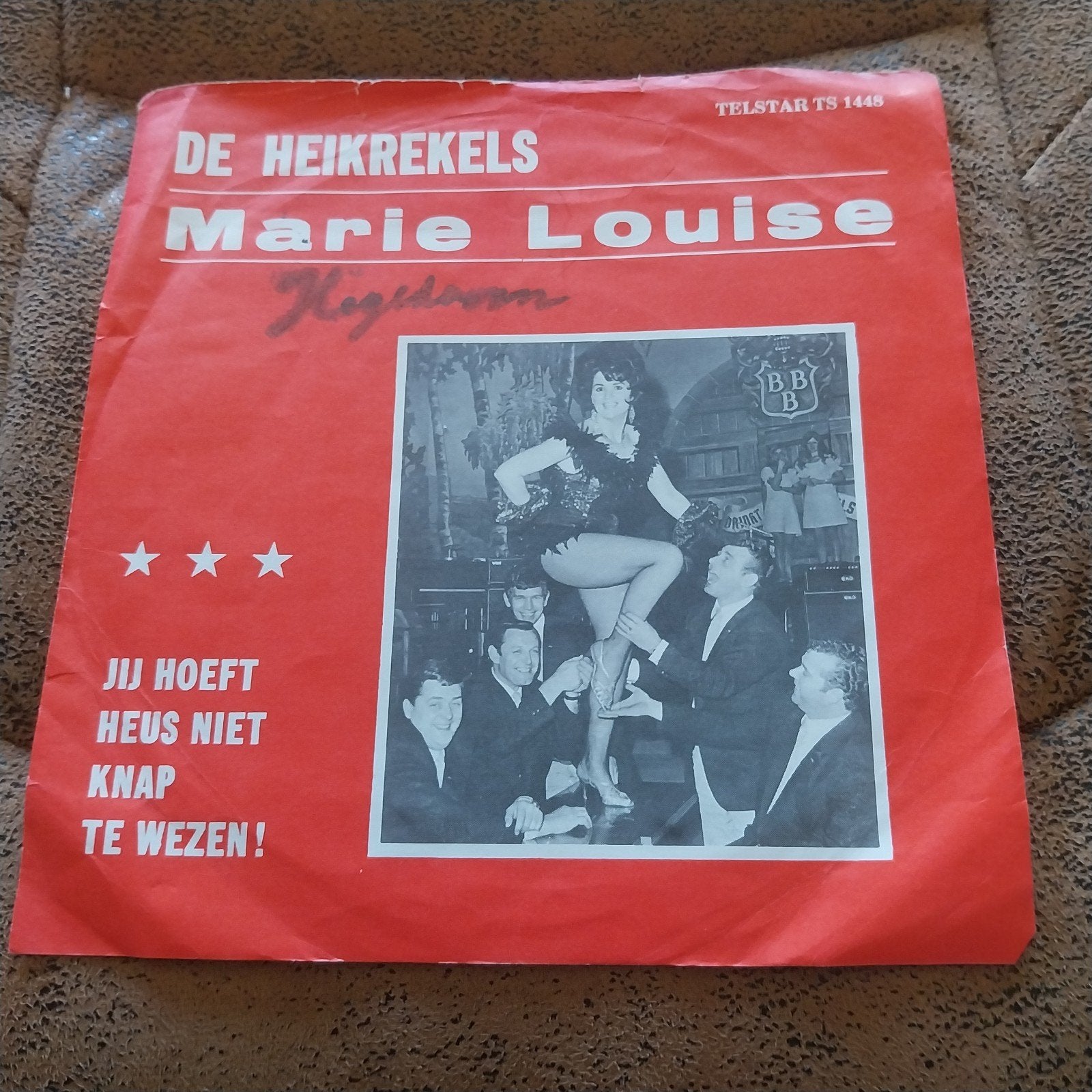 De Heikrekels - Marie Louise  Jij hoeft heus niet knap te w, Gebruikt, 7 inch, Single, Ophalen of Verzenden