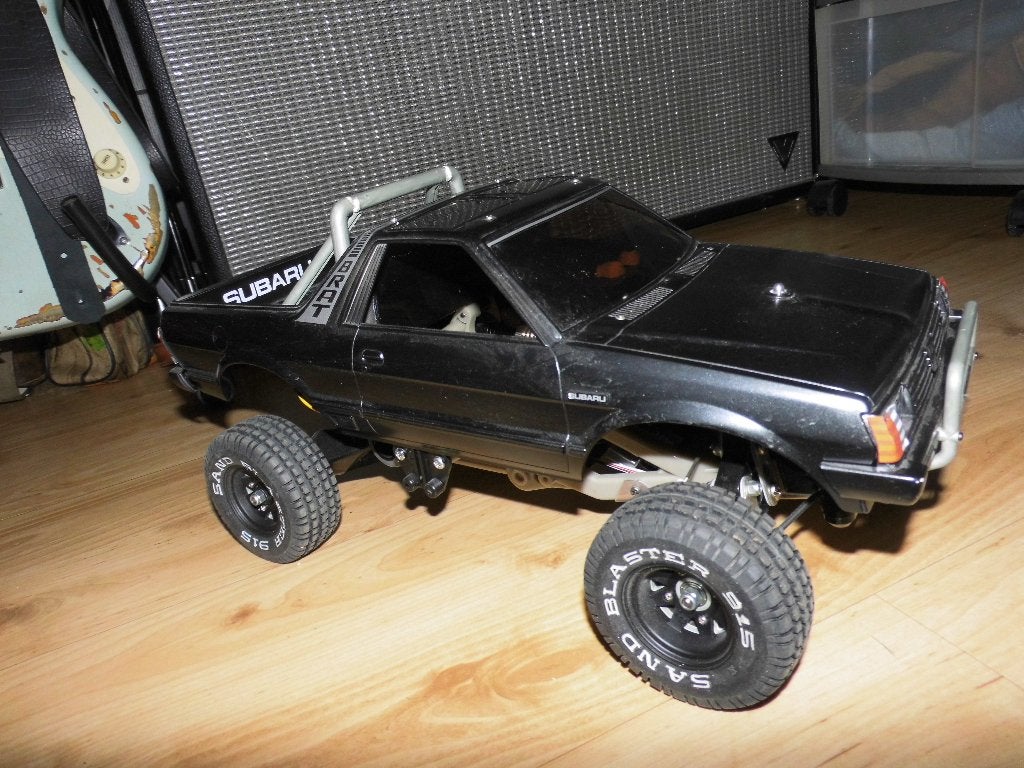 Tamiya Subaru Brat Nieuw gebouwd shelfqueen., Auto offroad, Nieuw, Schaal 1:10, Ophalen
