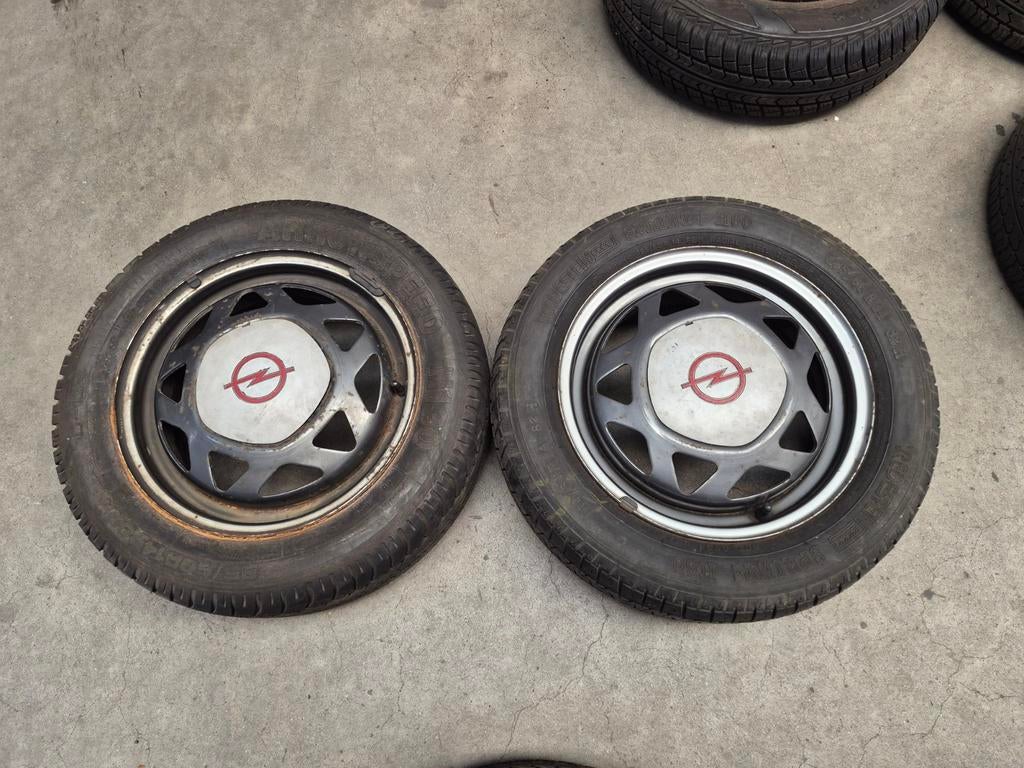 2 stuks 14 inch stalen velgen voor Opel Kadett E, Ophalen