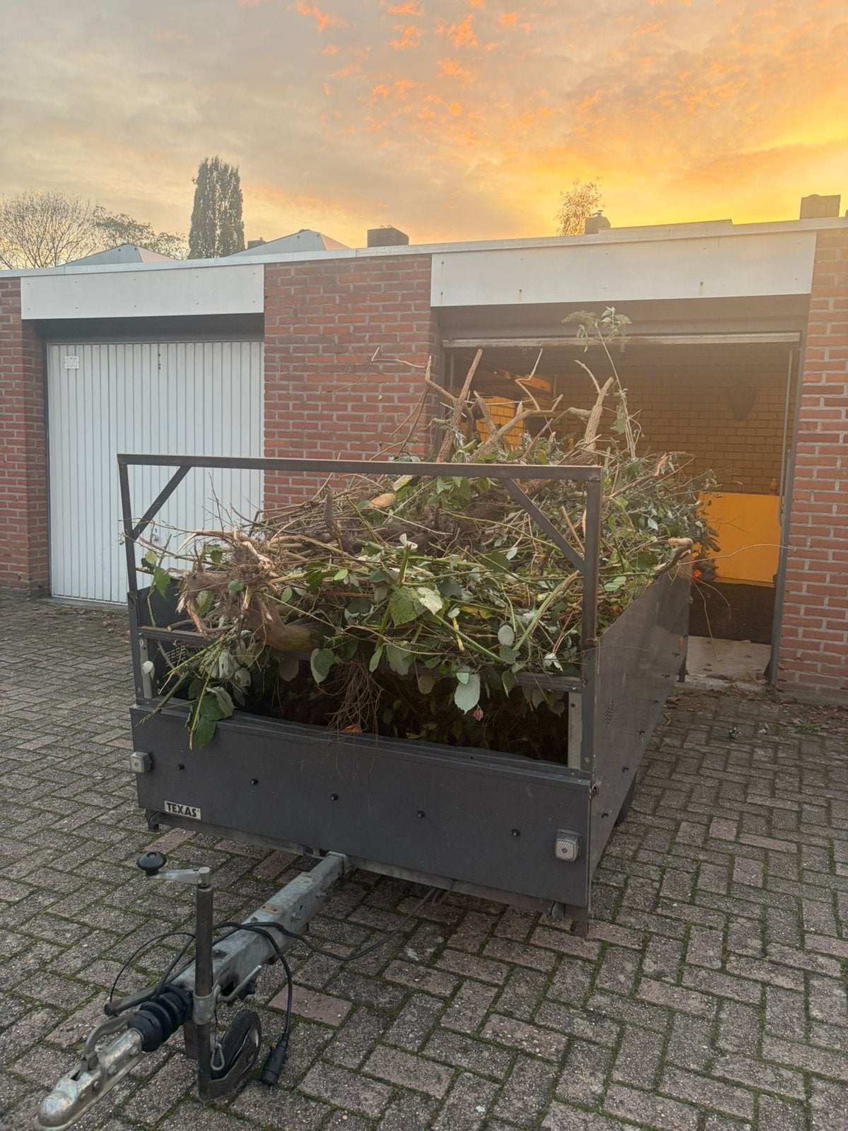 Aanhanger enkelas ongeremd, 100 liter of meer, Ophalen, Zo goed als nieuw, Transportkar