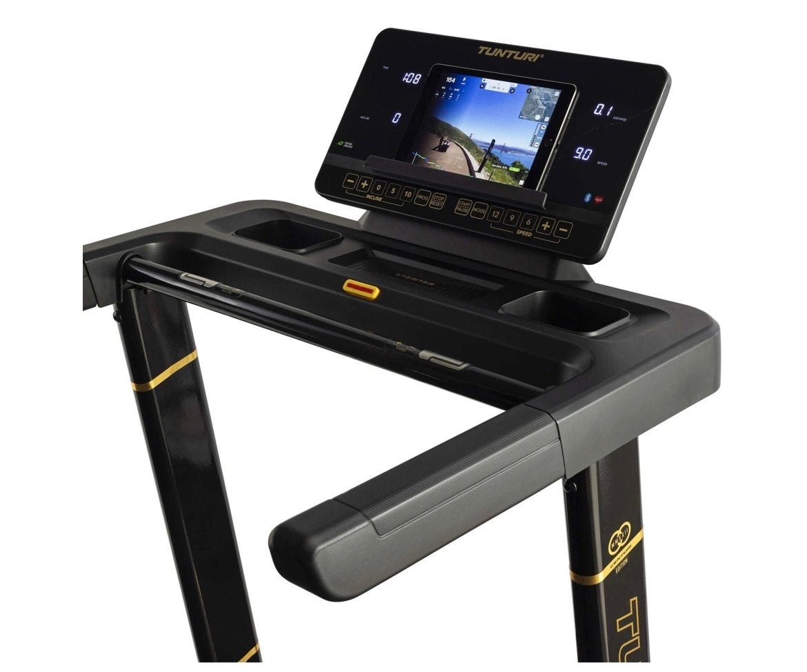 Tunturi T100 Loopband MET GARANTIE (identiek SIGNATURE T60), Ophalen, Zo goed als nieuw, Metaal, Loopband
