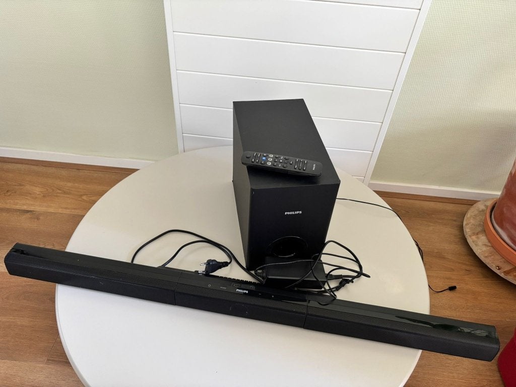 Philips soundbar, Ophalen, Bluetooth, Zo goed als nieuw