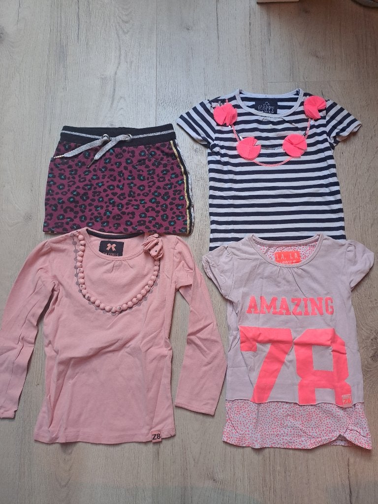 Klein pakket meisje maat 104, Kinderen en Baby's, Kinderkleding | Kinder-kledingpakketten, Ophalen of Verzenden, Gebruikt
