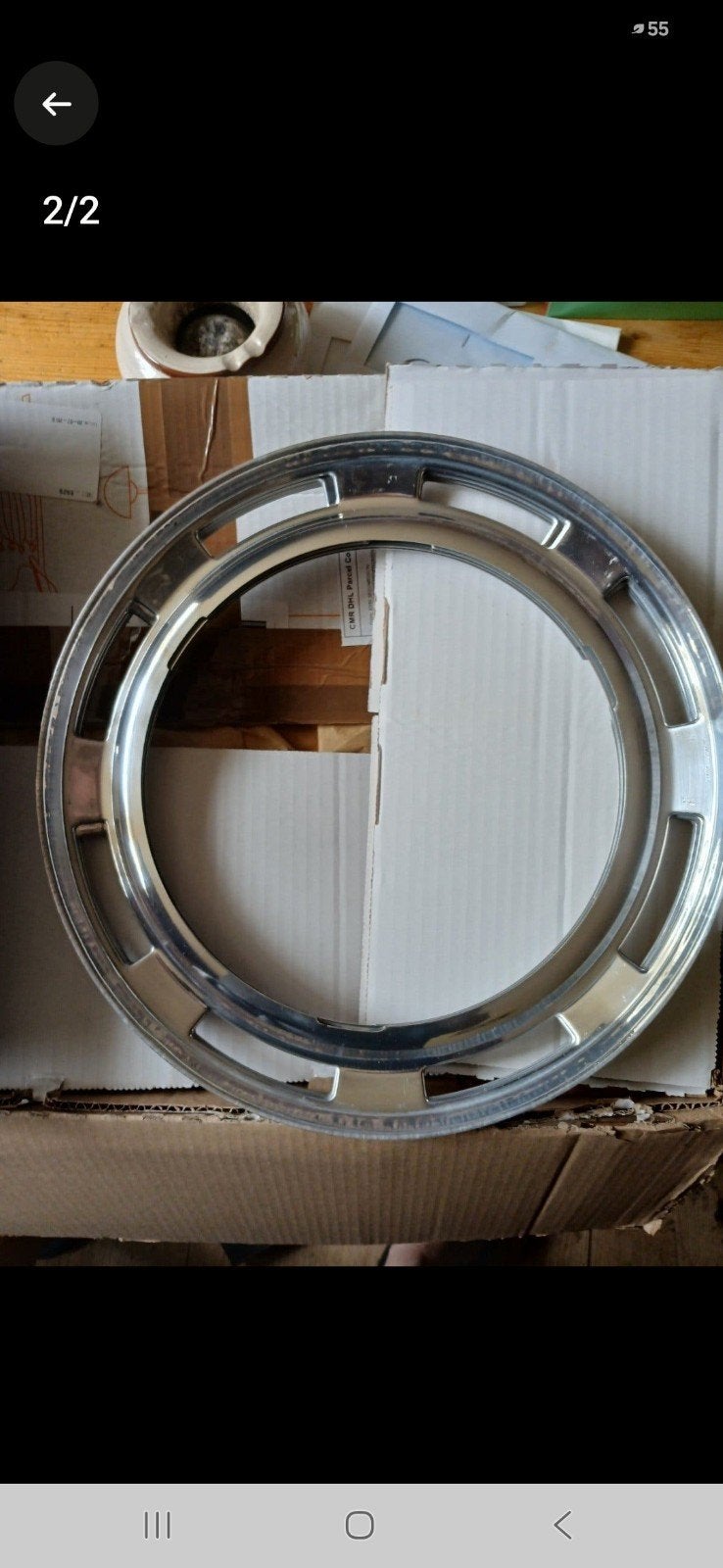 Metalen sierringen, 14 inch 25e met opsturen, Auto diversen, Wieldoppen, Ophalen of Verzenden, Gebruikt