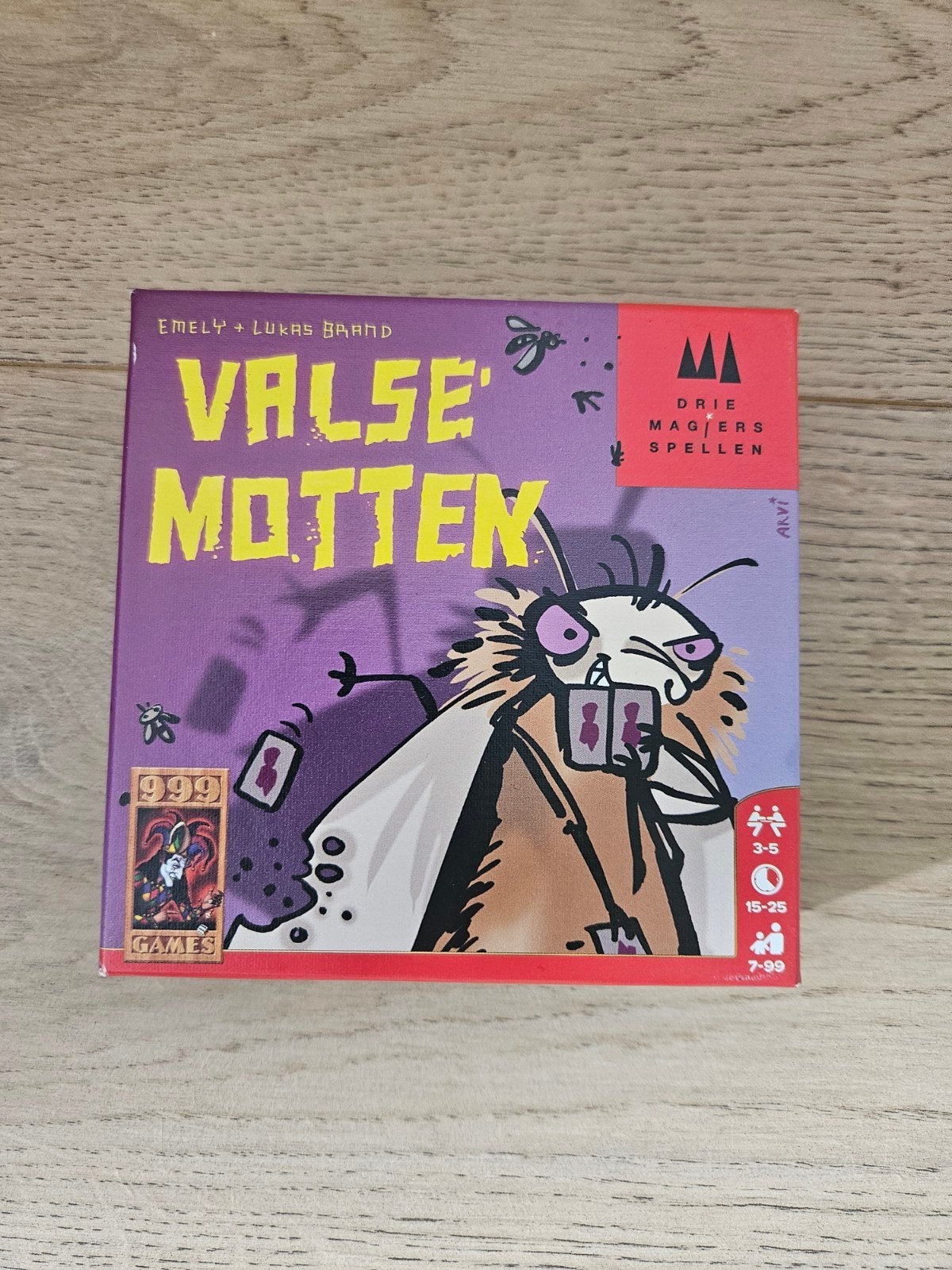 Valse motten kaartspel, Ophalen, Zo goed als nieuw