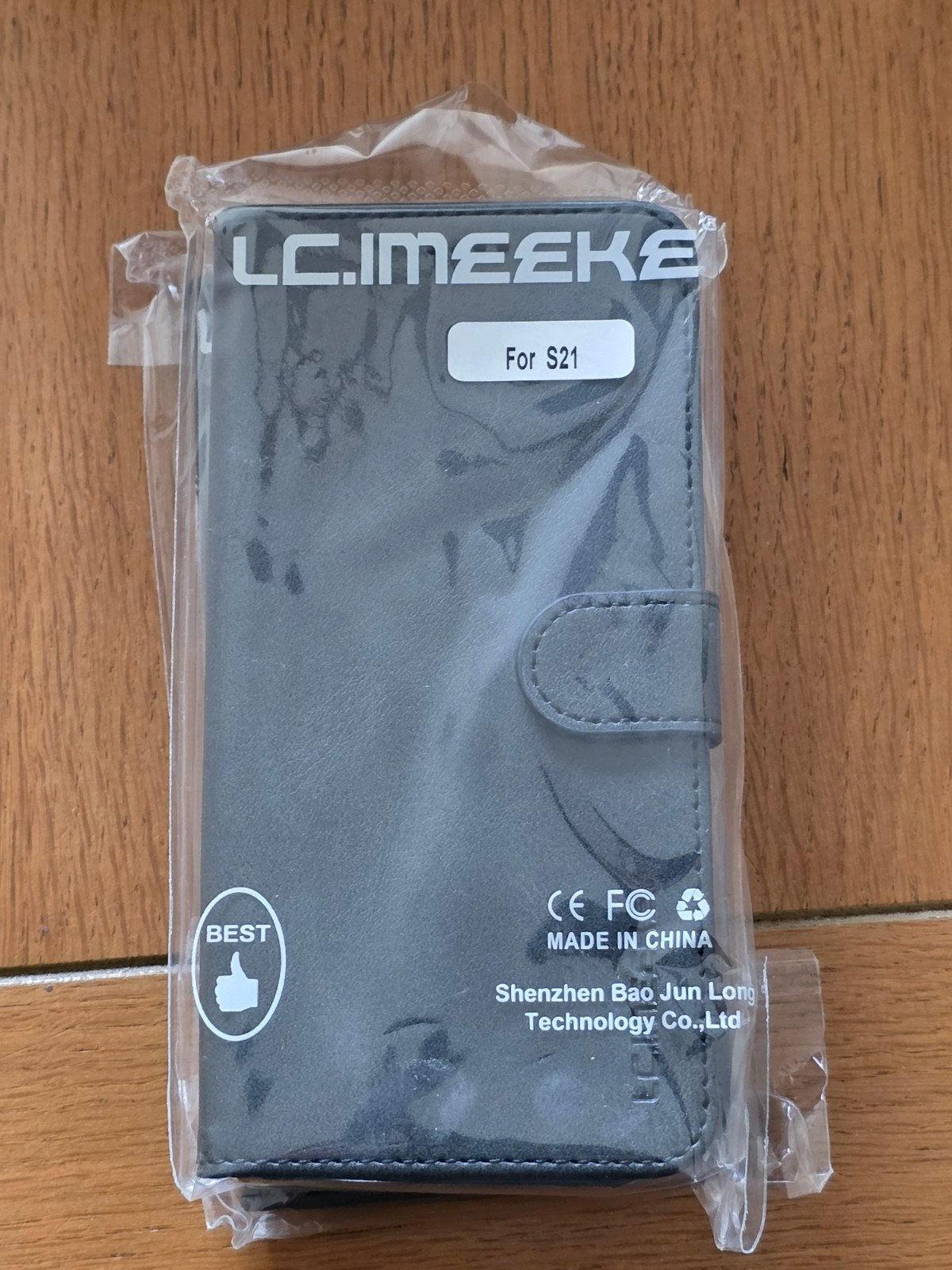 LC.IMEEKE Hoesje voor Samsung Galaxy S21 - Nieuw, Ophalen of Verzenden, Nieuw, Flipcase
