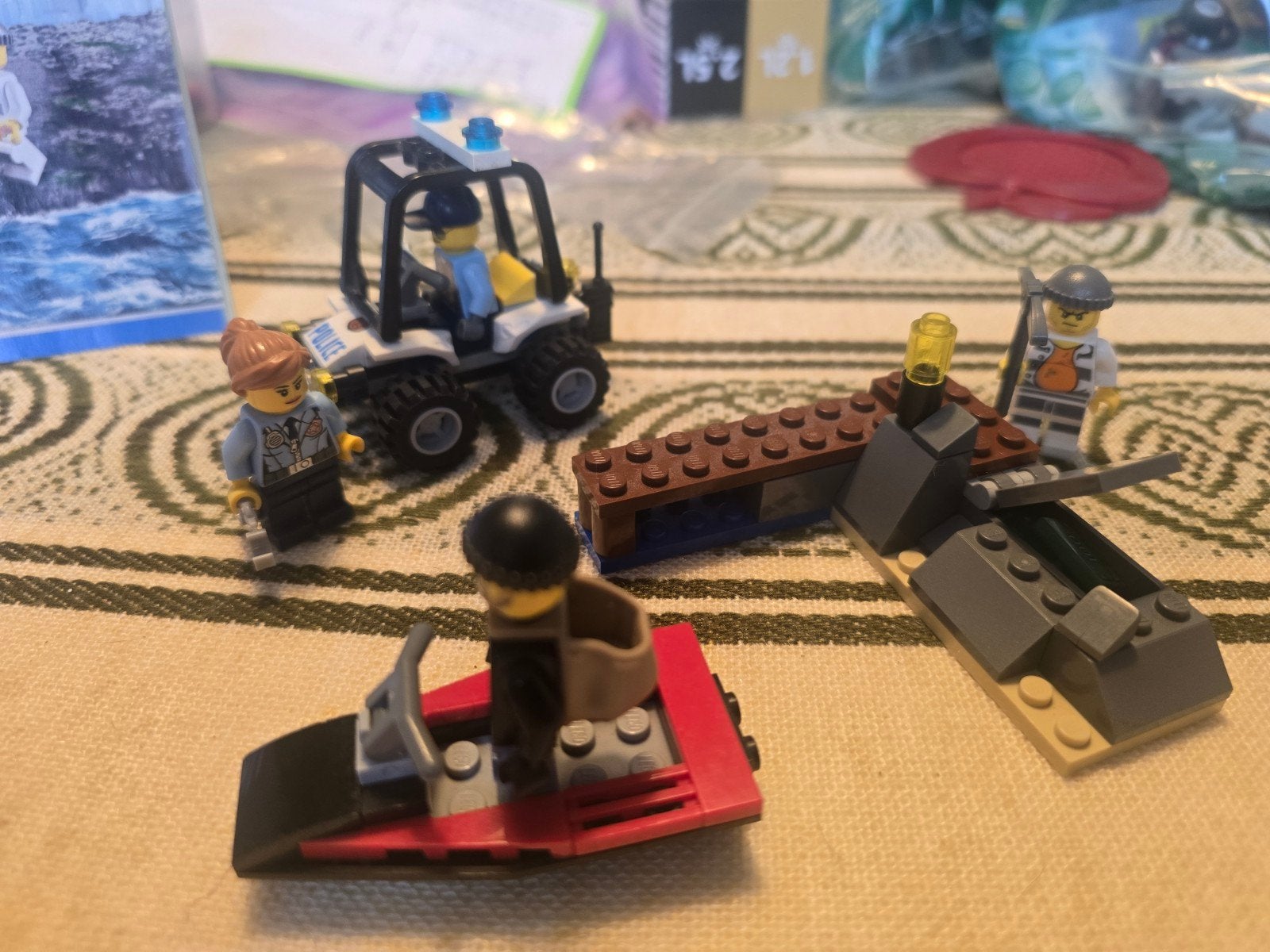 LEGO City 60127 Politie Patrouilleboot Set, Lego, Ophalen of Verzenden, Complete set, Inclusief instructies