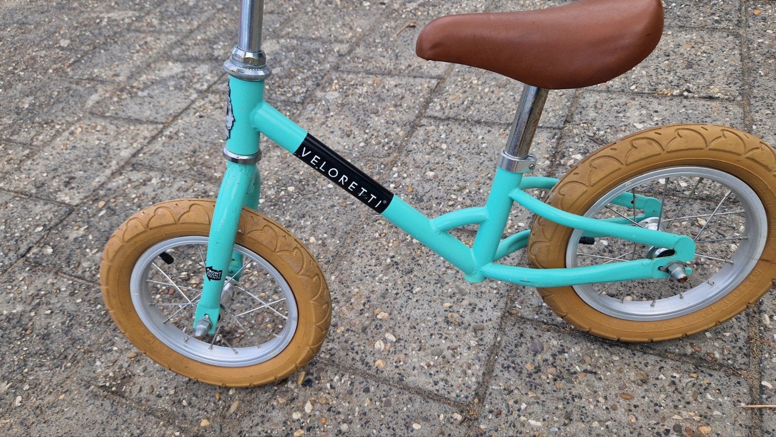 Veloretti loopfiets - Mintgroen, Ophalen of Verzenden, Gebruikt, Minder dan 16 inch, Veloretti