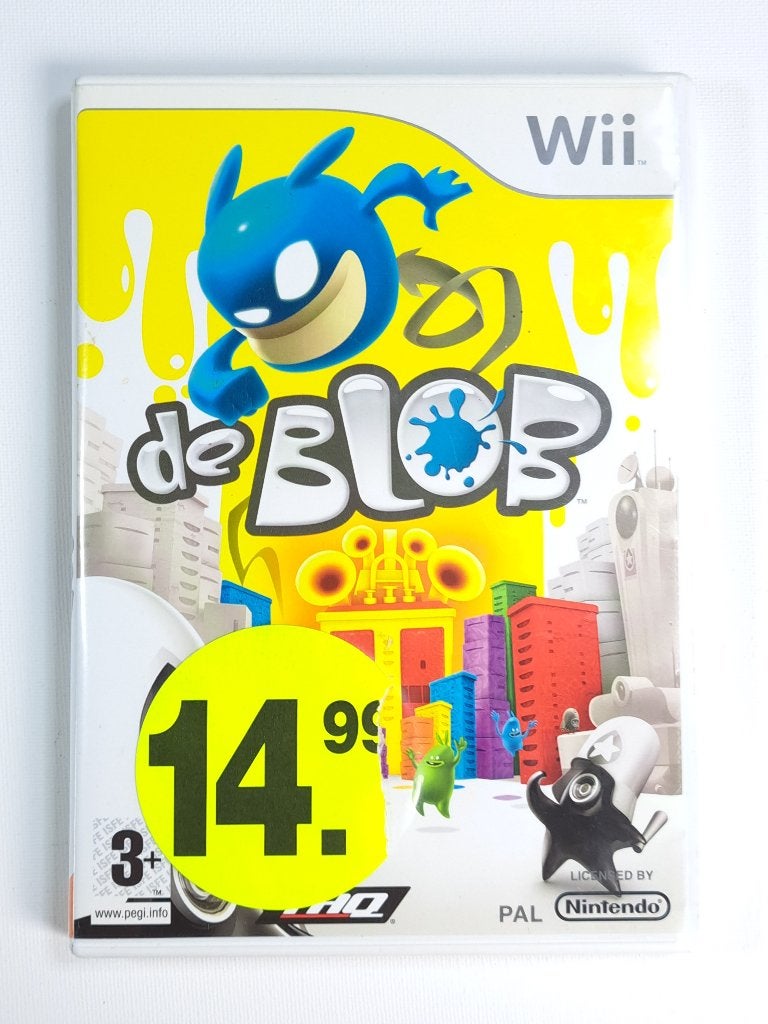 De Blob - Nintendo Wii - Compleet, Spelcomputers en Games, Games | Nintendo Wii, Nintendo, Contact@nintendo.nl, Goldsteinstrasse 235, D-60528 Frankfurt am Main