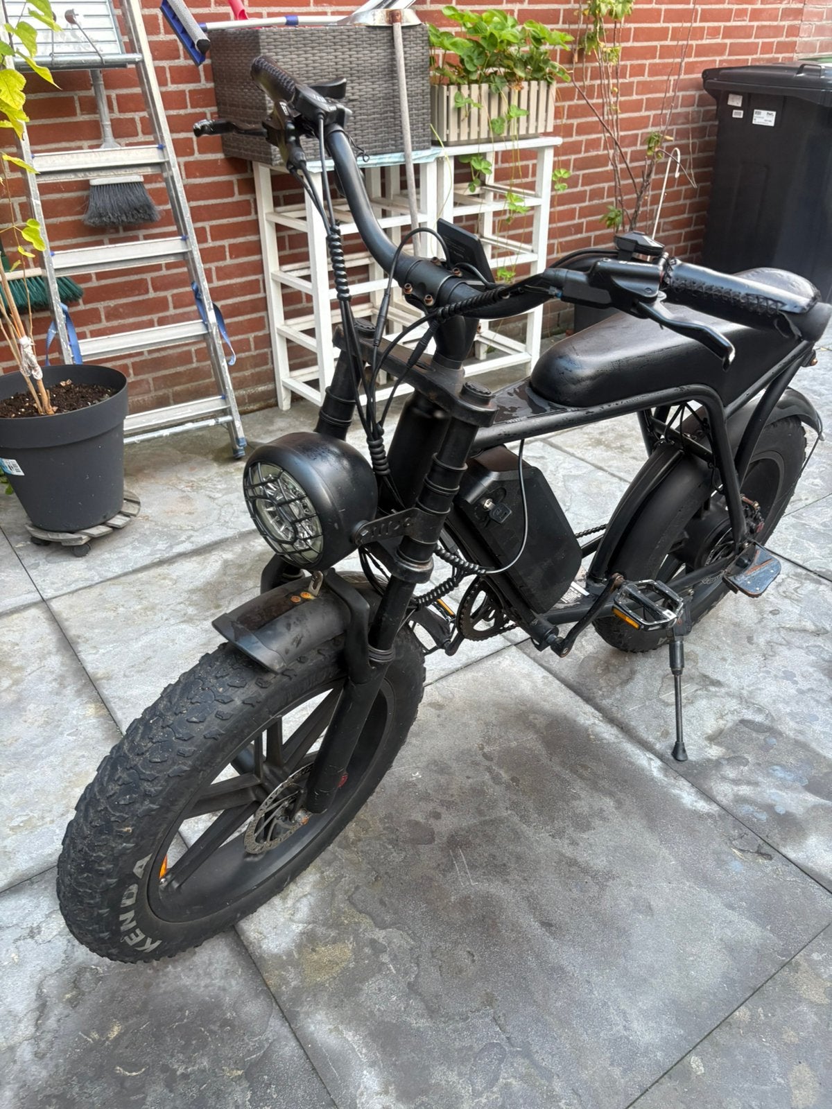 Elektrische Fatbike 20 inch Zwart E-bike, Minder dan 47 cm, Ophalen, Zo goed als nieuw, Overige merken