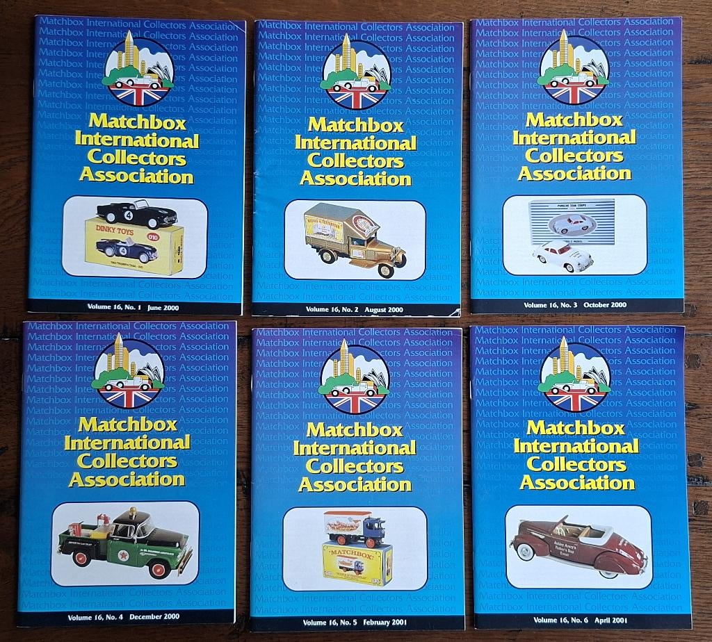 MICA Matchbox International Collectors 2000 volume 16 1 tm 6, Ophalen of Verzenden, Zo goed als nieuw, Overige typen